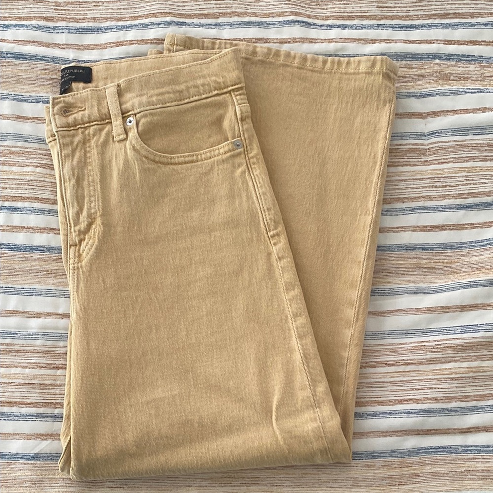 Banana Republic wide leg crop